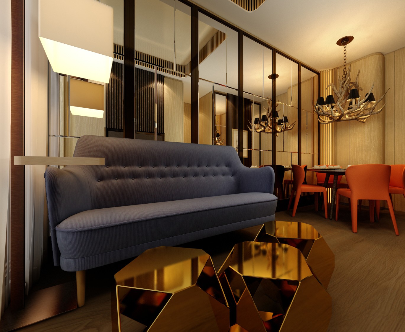 THE REACH- LIVING RM